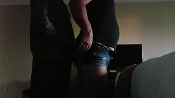 Preview 3 of Heshe Pegging - Nikki Swallow snuck up from behind
