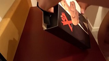 Preview 1 of Porn Filmikz Net Gays Xxx - Unboxing a brand new LATEX shorts with penis sheat
