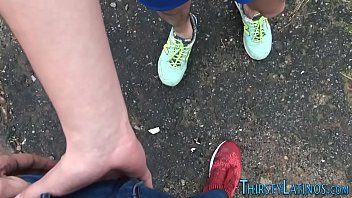 Preview 1 of Wrong Hole Dp - Straight latino in threeway gets cum sprayed