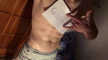 Preview 4 of So Horny Huge Cumshot Load - Film weryfikacyjny