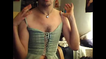 Preview 1 of Kateren Kap - Crossdresser  Zorreando vestido de nena,  inspirado LEXI BELLE