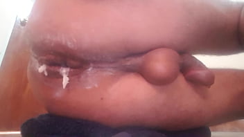 Preview 4 of Kimberly B Old Fart Young Tart - Anal sacando leche