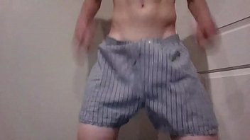 Preview 3 of Sex Arbica - Twink dances since he overslept and might be late for He shows the world how he wake up in the morning and starts his day.