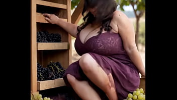 Preview 3 of Sexxy Gerl - Busty Chilean BBW animation (AI generated)