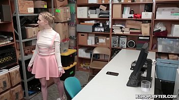 Preview 1 of Porn Club Scn 3 - Wallet stealer Athena Rayne gets down on her knees and punished by the LP Officer