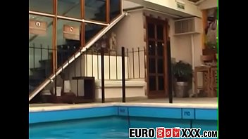 Preview 3 of Shara Xxx - Young European cuties fuck and end it with a warm finish
