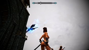 Preview 2 of Hot Bus Japan - [SKYRIM MOD] Sexy Battle with Odahviing