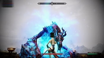 Preview 3 of Hot Bus Japan - [SKYRIM MOD] Sexy Battle with Odahviing