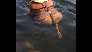 Preview 2 of Hotel Room Shera - When Twerking In Lake U Almost Drown