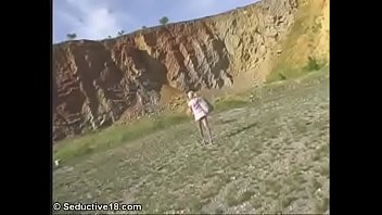 Preview 1 of Www Sixcy Video Com - Bitch got fucked in the ass outdoor. What is her name?