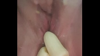 Preview 4 of Xxx Vibeo Hb 2018 Naw - Bbw has a bit of messy fun with a banana