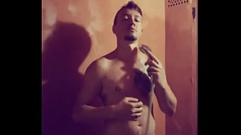 Preview 2 of Faxe Taxi Granny - Hot Russian Guy in shower