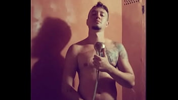 Preview 3 of Faxe Taxi Granny - Hot Russian Guy in shower
