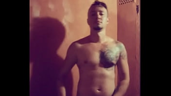 Preview 1 of Faxe Taxi Granny - Hot Russian Guy in shower
