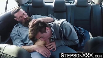Preview 2 of Male On Sybian - StepsonXXX.com - Kurt Niles &amp_ Joel Someone - My meaty dick spits out cum while Joel Someone enjoys plowing my hole