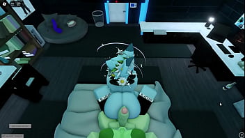 Preview 4 of Momsexhungry - Roblox furry bailo moviendo su pene...( MX RLN )