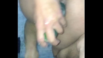 Preview 3 of Pregnant Of Dad - Con pepino en la ducha primera vez