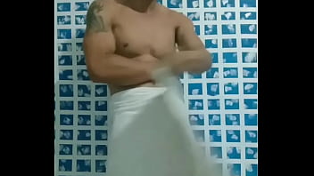 Preview 1 of Gaw Dehat Xxx Bf - Big cock on towel - Romildo Sniper