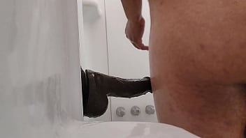 Preview 4 of Ibu Pepek Tembam - Chubby latino solo dildo session