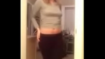 Preview 2 of Laura Vs Boy Anal - Cute girl stripping and dancing