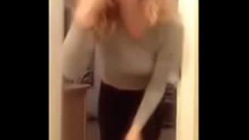 Preview 1 of Laura Vs Boy Anal - Cute girl stripping and dancing