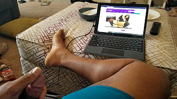 Preview 2 of Www Bazzzers Xynxx Com - Stroking cock while sister in law is upstairs
