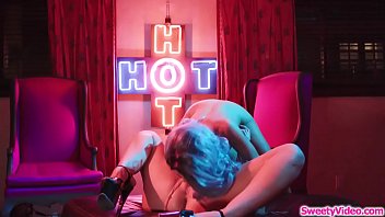 Preview 4 of Boost Push - Hot busty babes eating each others cunt