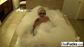 Preview 2 of Indian I Saxi - Elsa Jean shows off her hotel room and her pussy