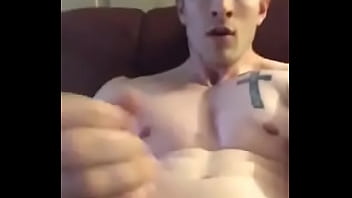 Preview 2 of English Brawzzer - Hot blonde hunk wank