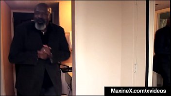 Preview 1 of Big Tits Housewife Rough Sex - Asian Mommy Maxine-X Gets Wrecked By A Big Black Cock!