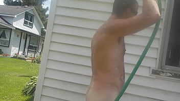 Preview 3 of Fuck Kimber Lee Anal - Its a hot summers day and I don&#039_t have a swimming pool!