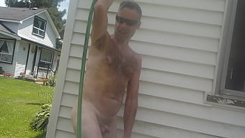 Preview 4 of Fuck Kimber Lee Anal - Its a hot summers day and I don&#039_t have a swimming pool!
