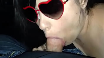 Preview 3 of Super Orgas - Car blow job