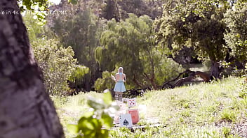 Preview 2 of Kajal Agra - Sexy Petite April Oneill And Trans Stunner Lena Kelly Feeling like in Wonderland