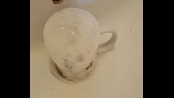 Preview 2 of Casey Donell Porn - OneTidyGuy cleans dirty cup