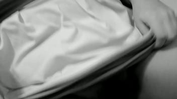Preview 3 of Panty Pulled Aside Sex - Tetas grandes y conchita depilada