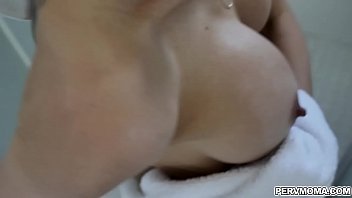 Preview 2 of Cute Crossdressing Brotherwife - Eva Long is horny and gets her milf pussy pounded by her stepson from behind