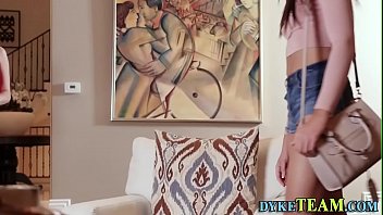 Preview 1 of Karaj Six Video - Horny milf strapon fucks teens pussy