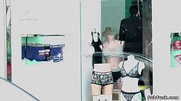 Preview 1 of Ceioxxx - Asian slave d. in lingerie shop