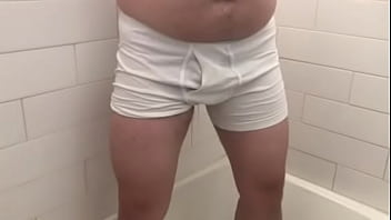 Preview 2 of American Ki Heroes - Transboy wets his undies
