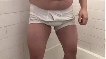 Preview 4 of American Ki Heroes - Transboy wets his undies