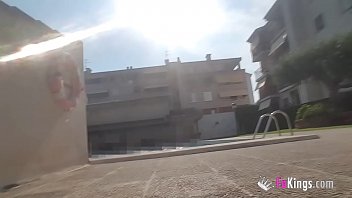 Preview 1 of 13 Sal Ki Xxxxx Forn - Inna,  18yo is already sick of summer and she wants to bang any dude