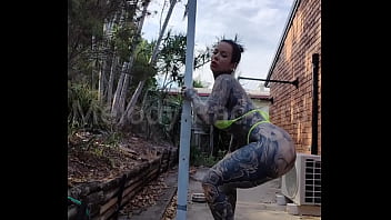 Preview 3 of Animals Sex Gels - Micro Bikini Twerking and Pole Dancing Melody Radford Leaked