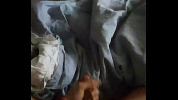 Preview 1 of Gay No Hands Anal Cum - Jerking off my big asian cock in the morning