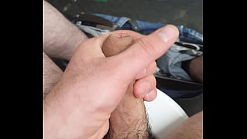 Preview 4 of Nylon Fetish Boy On Tv Show - Cock