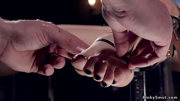 Preview 3 of Inian Xxxx Video - Sub in backbend bondage gets waxed