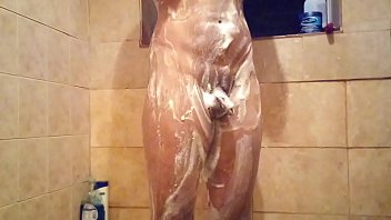 Preview 3 of Gaggged Blondes - Taking a shower