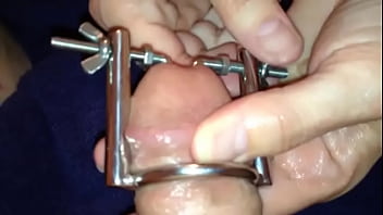 Preview 2 of Mature Mistress Rape Boy - Peehole Stretcher and Silicone Nail