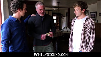 Preview 1 of Abg Manado Sma Sexxxxx - Step Dad And Hot Twink Step Son Take Turns Fucking Grandpa - Bar Addison,  Dale Savage,  Greg Mckeon