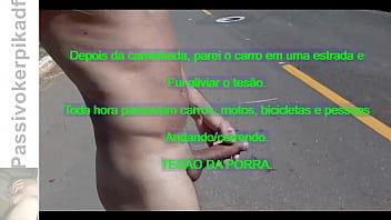 Preview 1 of Sohaga Rat Full Sesy Vido - Depois da caminhada,  bateu o tes&atilde_o e parei na rua pra me aliviar e chamar os machos que passavam